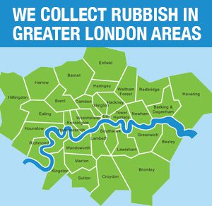 map of greater London